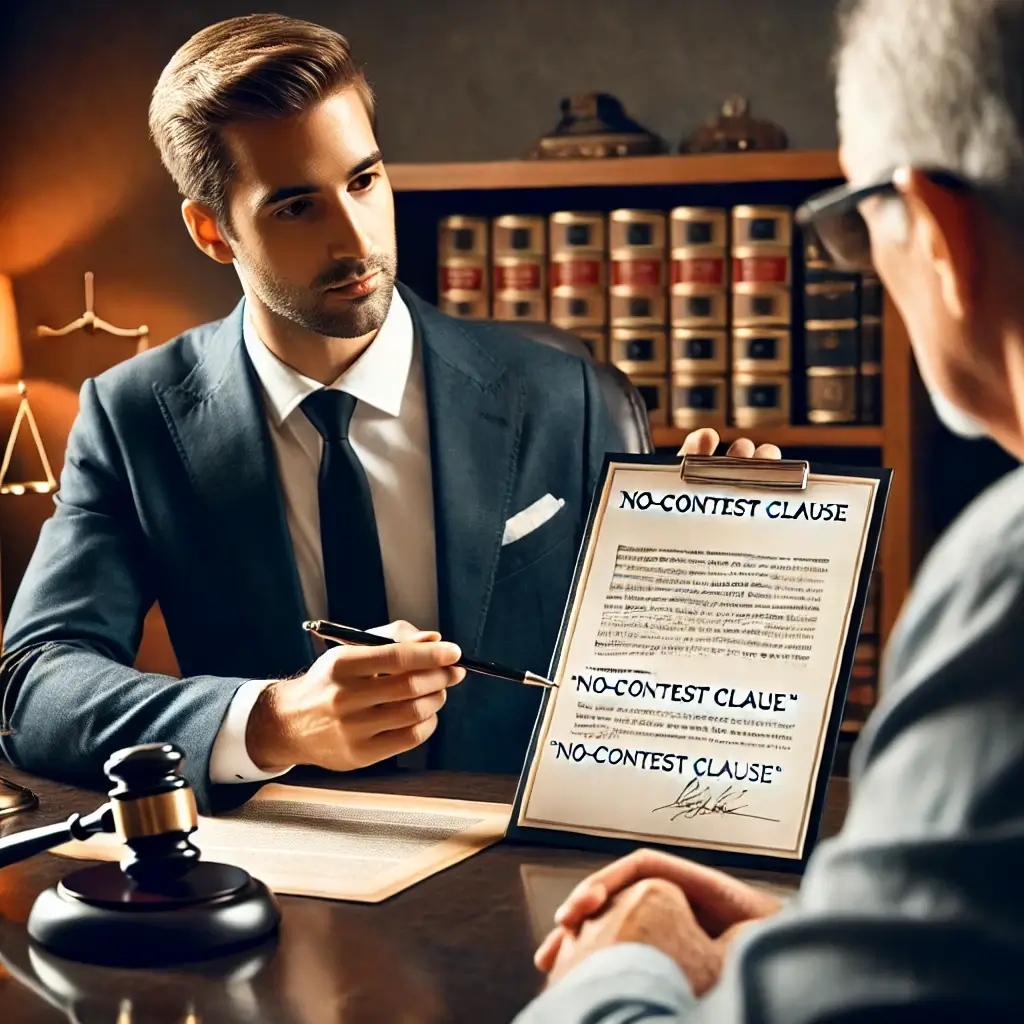 Lawyer discussing trust and estate planning strategies with a client - Protecting Inheritance from a Greedy Stepdaughter