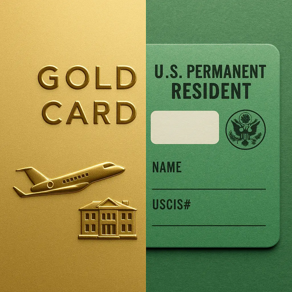 Gold Card vs Green Card post_featured_image