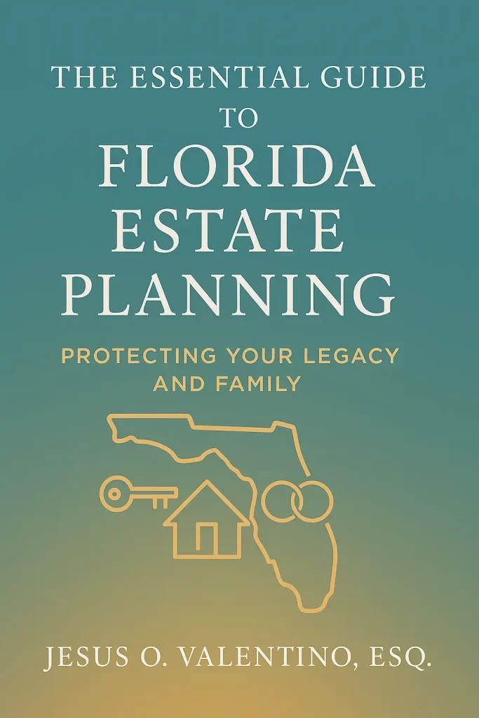 The essential guide to Florida Estate Planning - Book Cover