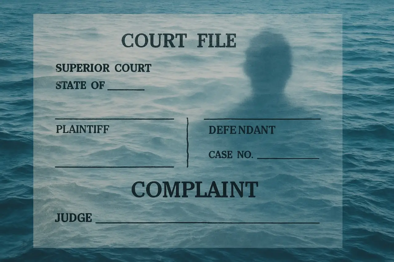 Florida probate for missing person legal process ocean disappearance