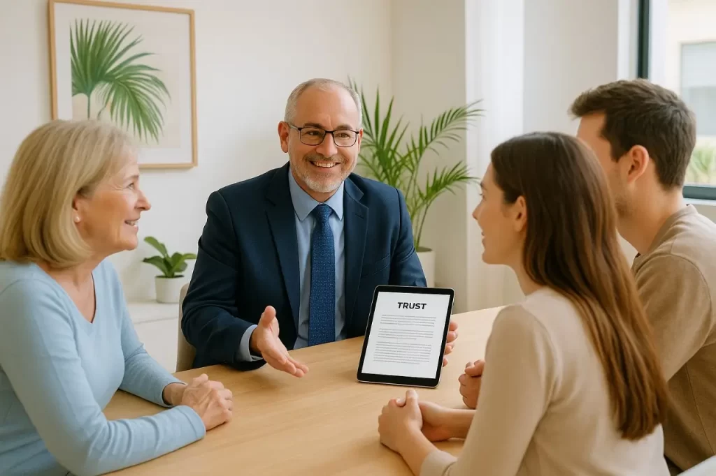 Attorney helping Florida family with dynasty trust estate planning