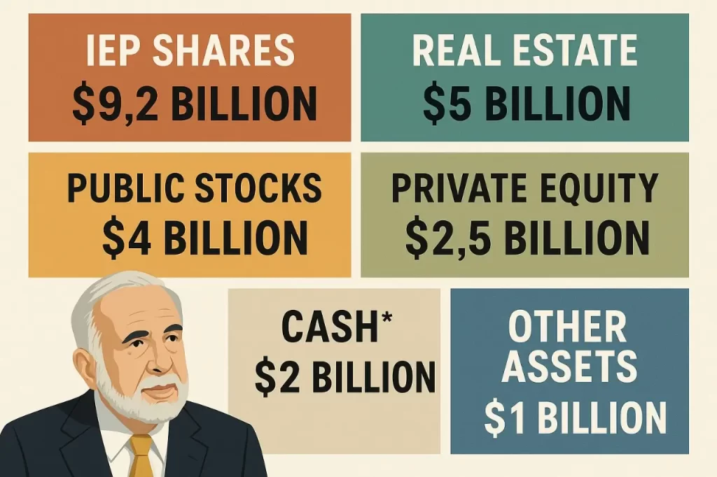 Carl Icahn’s 2019 estate asset breakdown for tax planning context