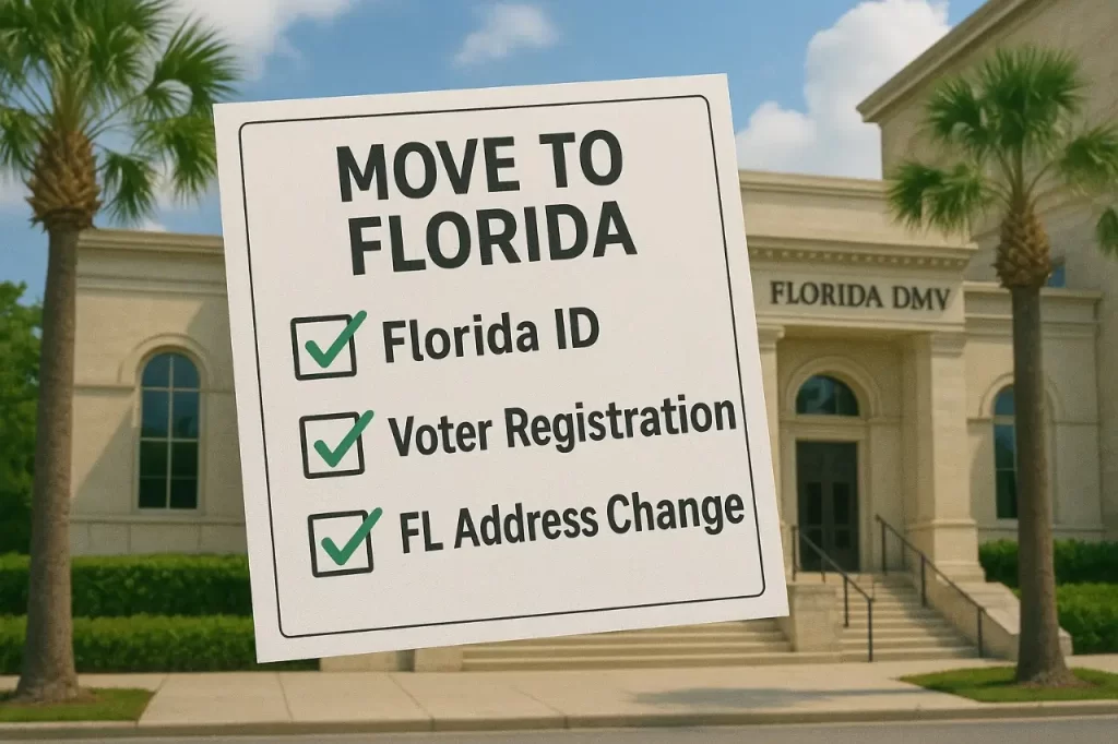 Checklist for changing legal domicile from New York to Florida