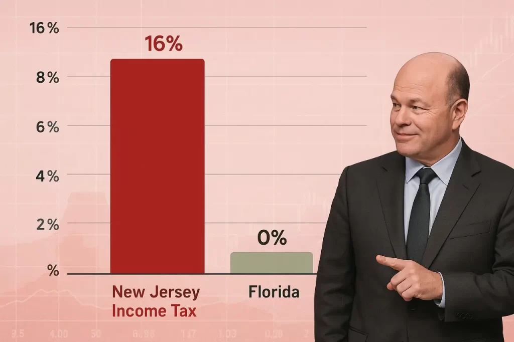 Comparison of New Jersey and Florida tax rates for estate planning