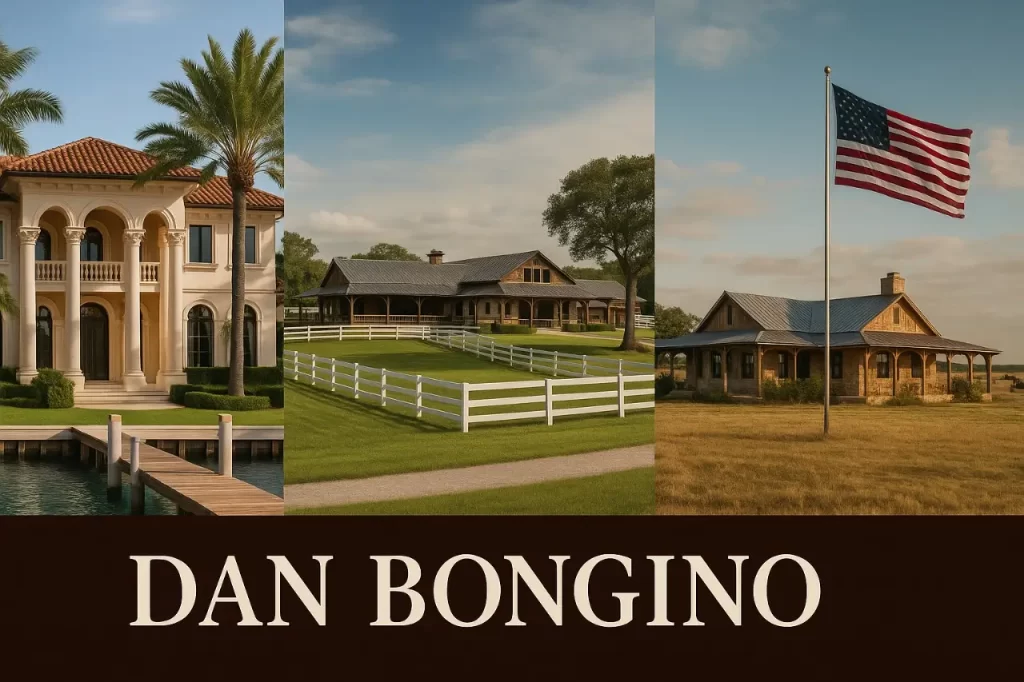 Dan Bongino’s real estate portfolio across Florida, Texas, and Montana