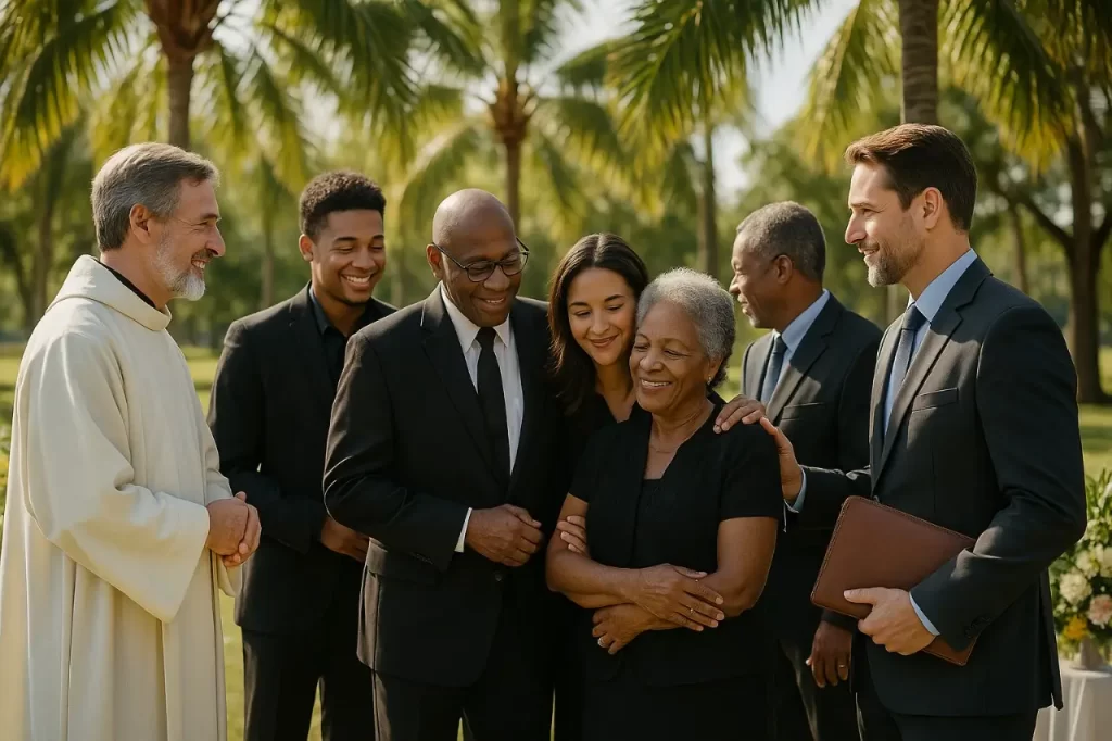 Florida funeral service for a well-planned estate